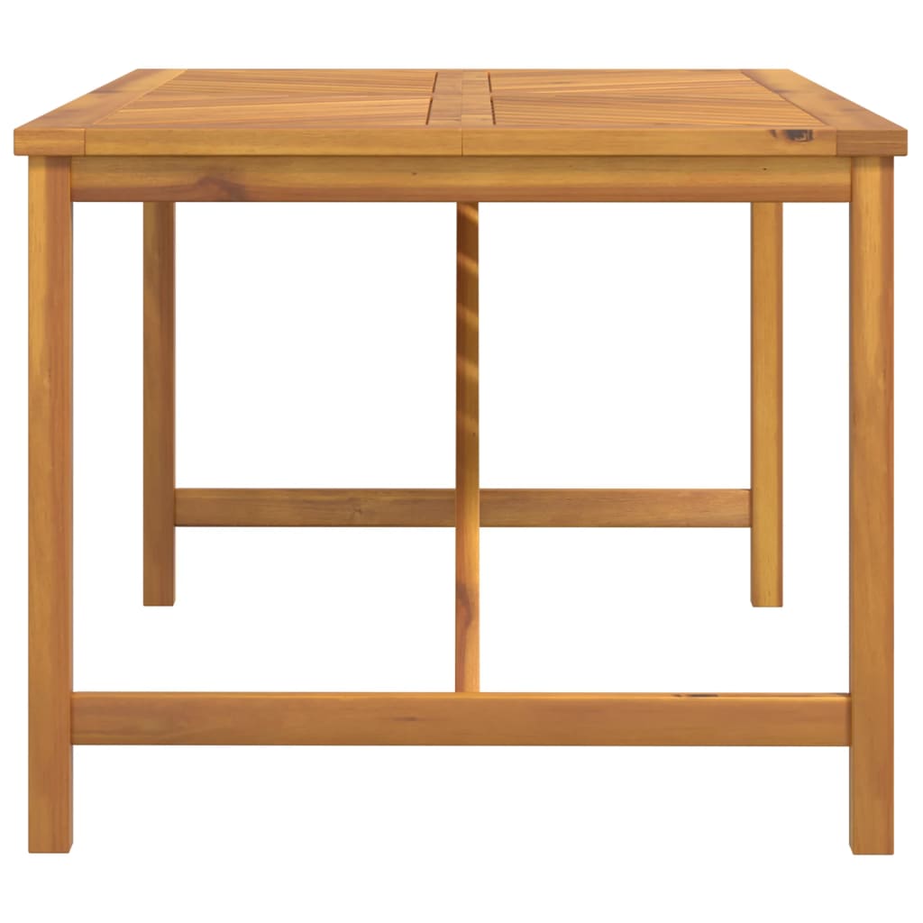 Table à manger de jardin 150x90x74 cm bois d'acacia solide