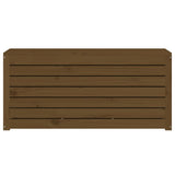 Boîte de jardin marron miel 101x50,5x46,5 cm bois massif de pin