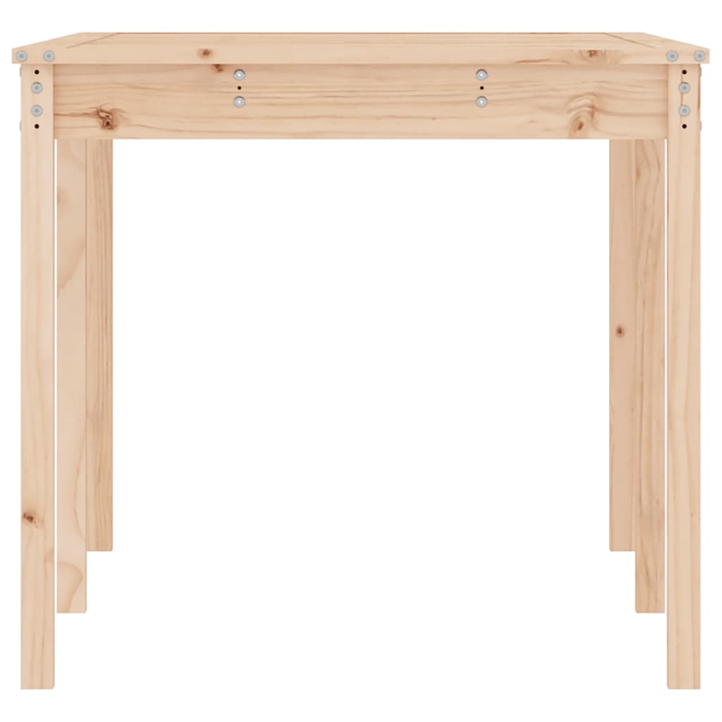 Table de jardin 159,5x82,5x76 cm bois massif de pin