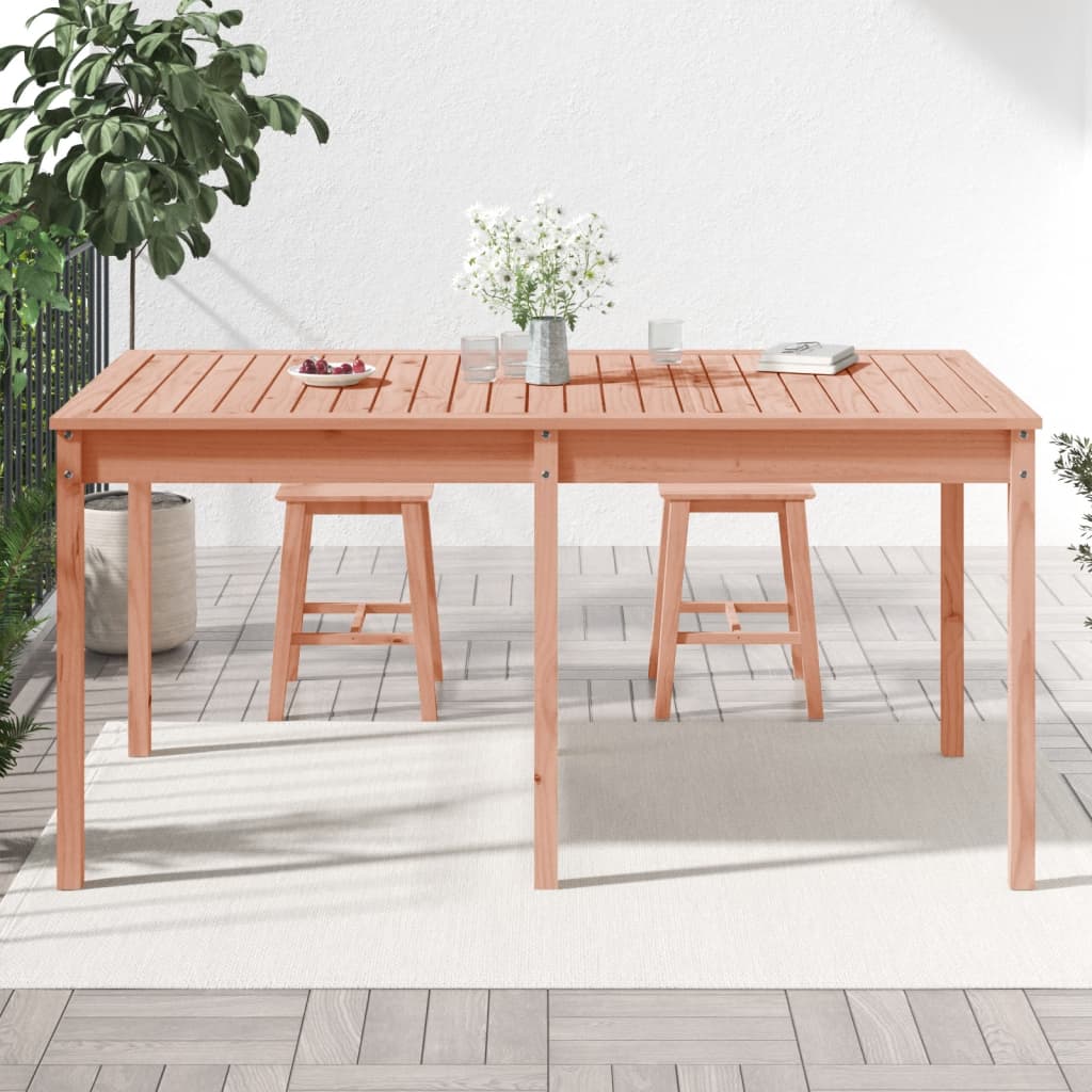 Table de jardin 159,5x82,5x76 cm bois massif de douglas