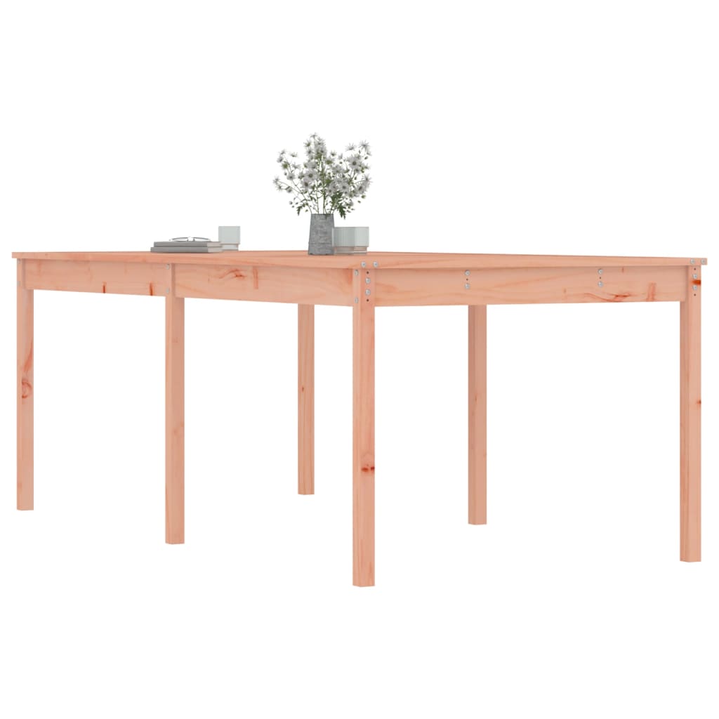 Table de jardin 203,5x100x76 cm bois massif de douglas