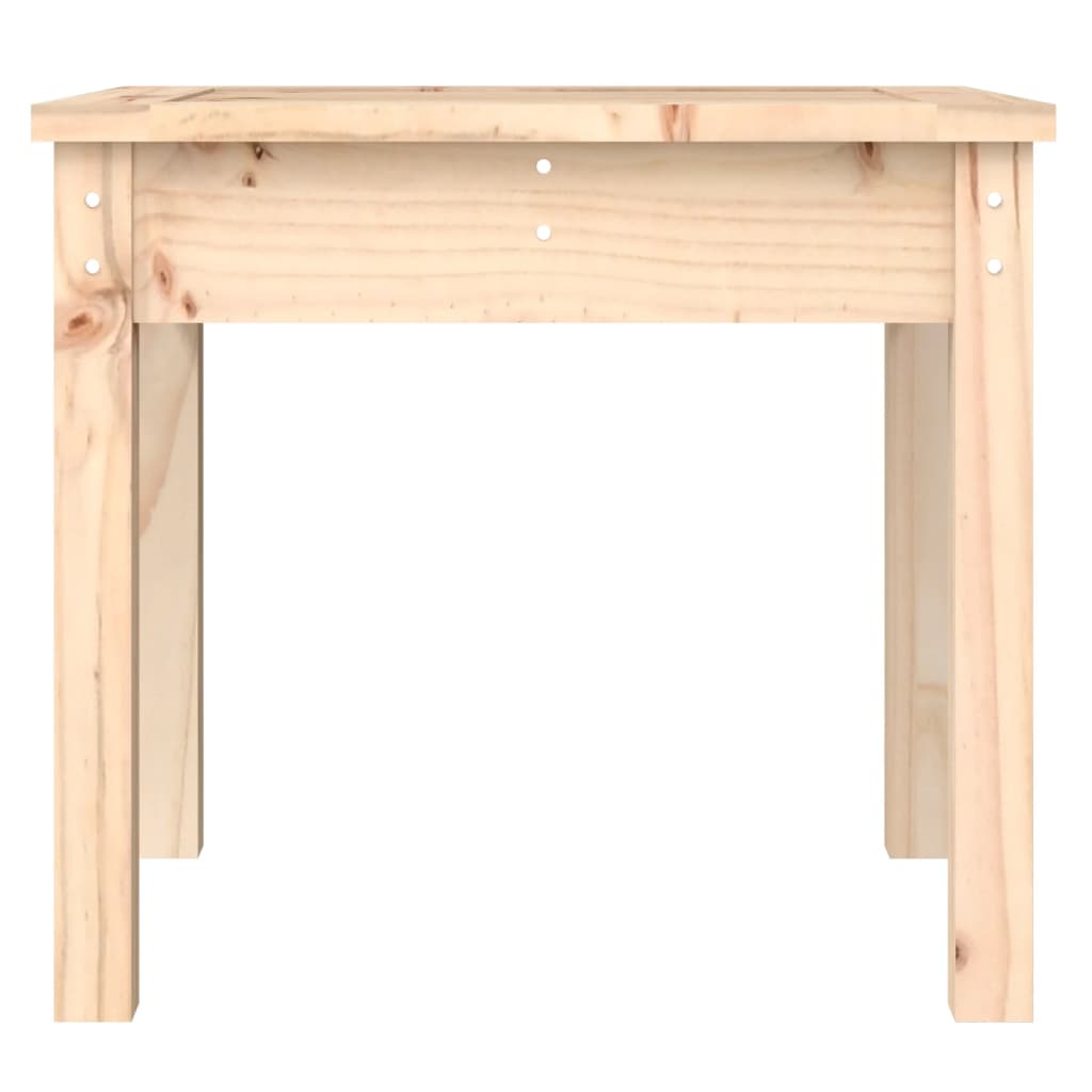 Banc de jardin 50x44x45 cm bois massif de pin