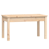 Banc de jardin 80x44x45 cm bois massif de pin