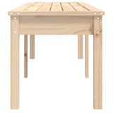 Banc de jardin à 2 places 159,5x44x45 cm bois massif de pin