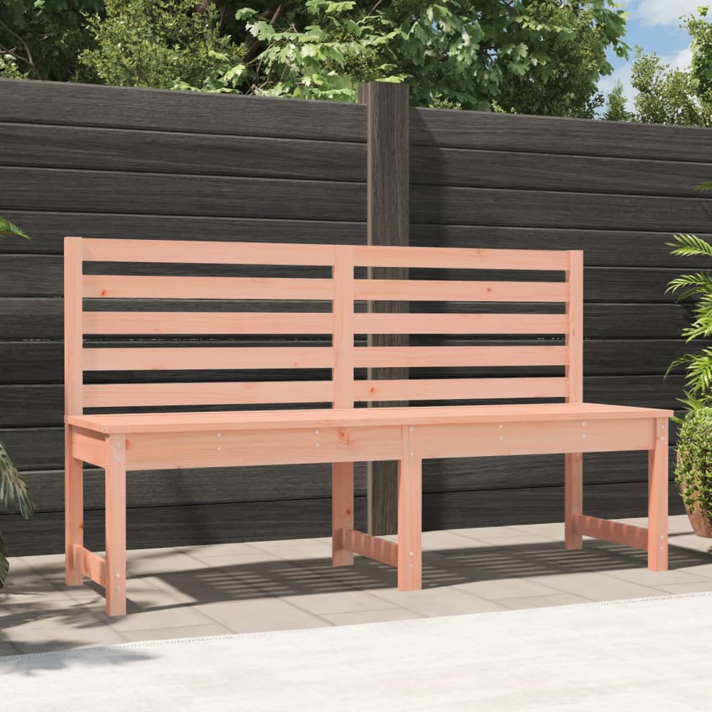 Banc de jardin 157,5 cm bois massif de douglas