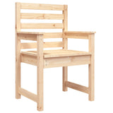 Chaises de jardin lot de 2 60x48x91 cm bois massif de pin