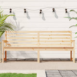 Banc de jardin 203,5x48x91,5 cm bois massif de pin