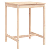 Table de jardin 82,5x82,5x110 cm bois massif de pin