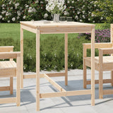 Garden table 121x82.5x110 cm solid pine wood