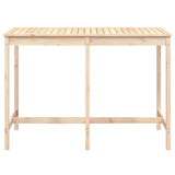 Table de jardin 159,5x82,5x110 cm bois massif de pin