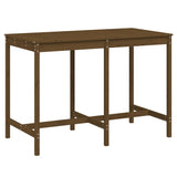 Table de jardin marron miel 159,5x82,5x110cm bois massif de pin