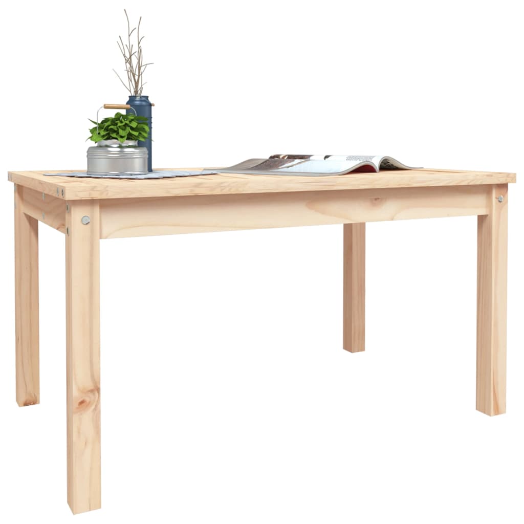 Table de jardin 82,5x50,5x45 cm bois massif de pin