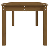 Table de jardin marron miel 82,5x50,5x45 cm bois massif de pin