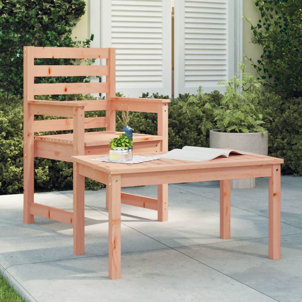 Table de jardin 82,5x50,5x45 cm bois massif de douglas