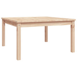 Table de jardin 82,5x82,5x45 cm bois massif de pin