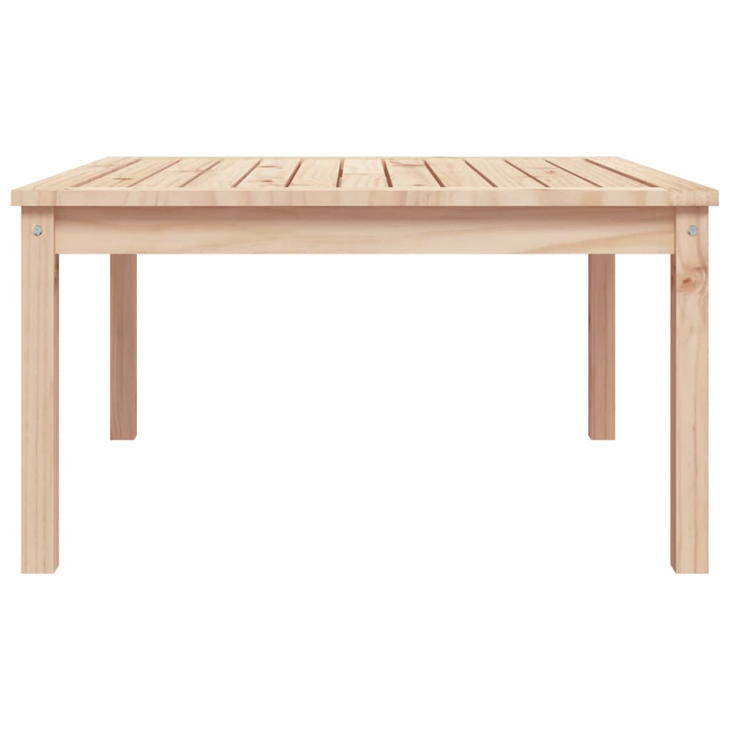 Table de jardin 82,5x82,5x45 cm bois massif de pin