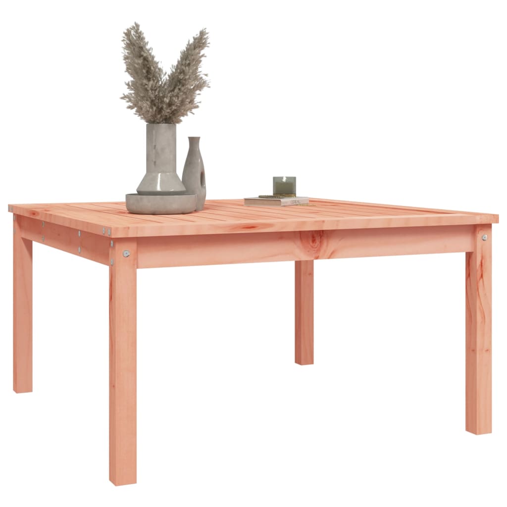 Table de jardin 82,5x82,5x45 cm bois massif de douglas