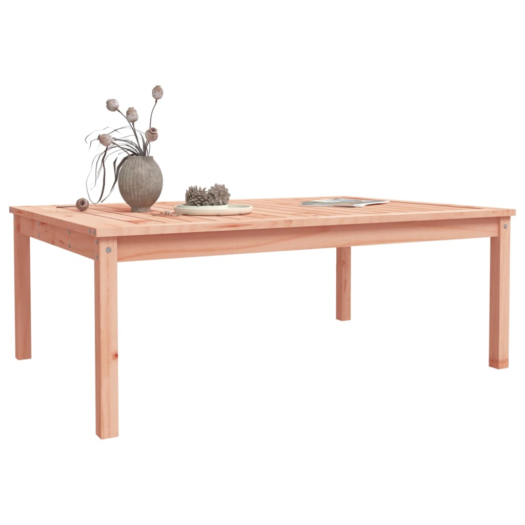 Table de jardin 121x82,5x45 cm bois massif de douglas