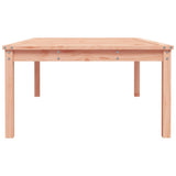 Table de jardin 121x82,5x45 cm bois massif de douglas