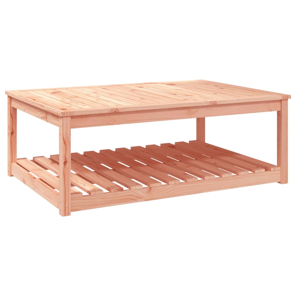 Table de jardin 121x82,5x45 cm bois massif de douglas