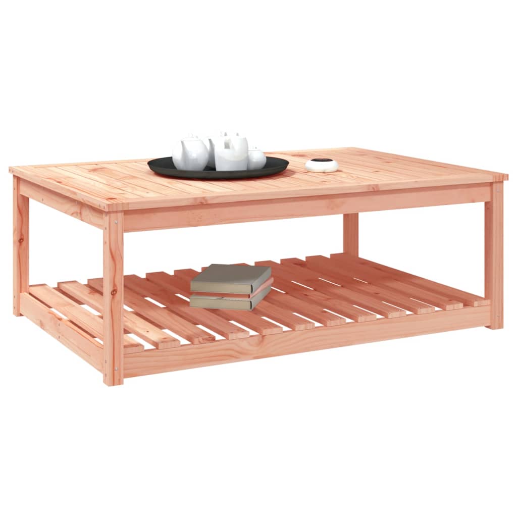 Table de jardin 121x82,5x45 cm bois massif de douglas