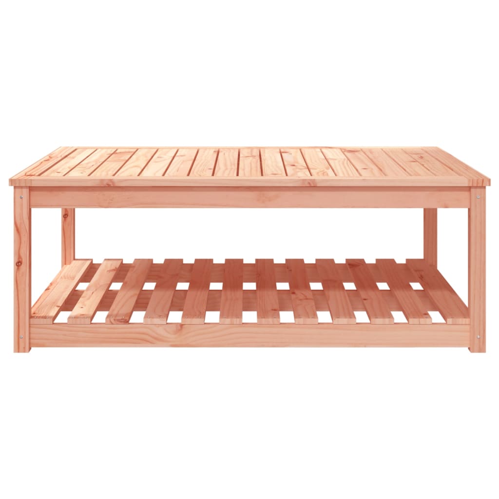 Table de jardin 121x82,5x45 cm bois massif de douglas