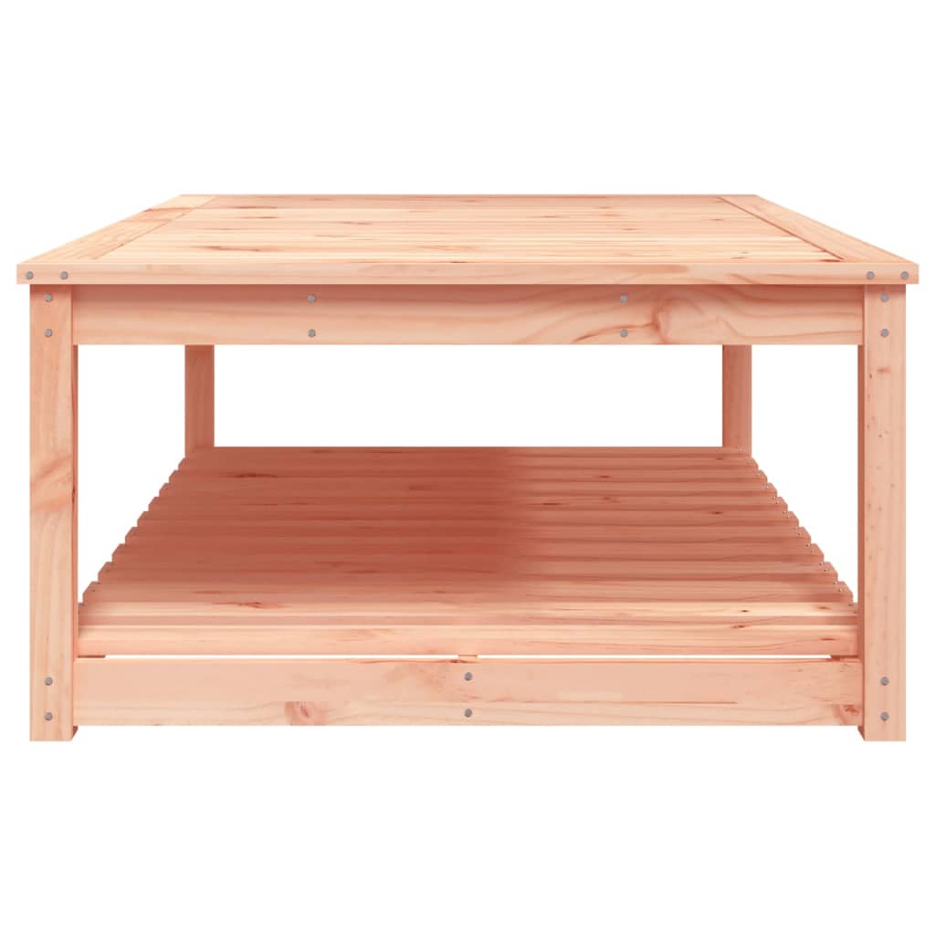 Table de jardin 121x82,5x45 cm bois massif de douglas