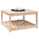 Table de jardin 82,5x82,5x45 cm bois massif de pin