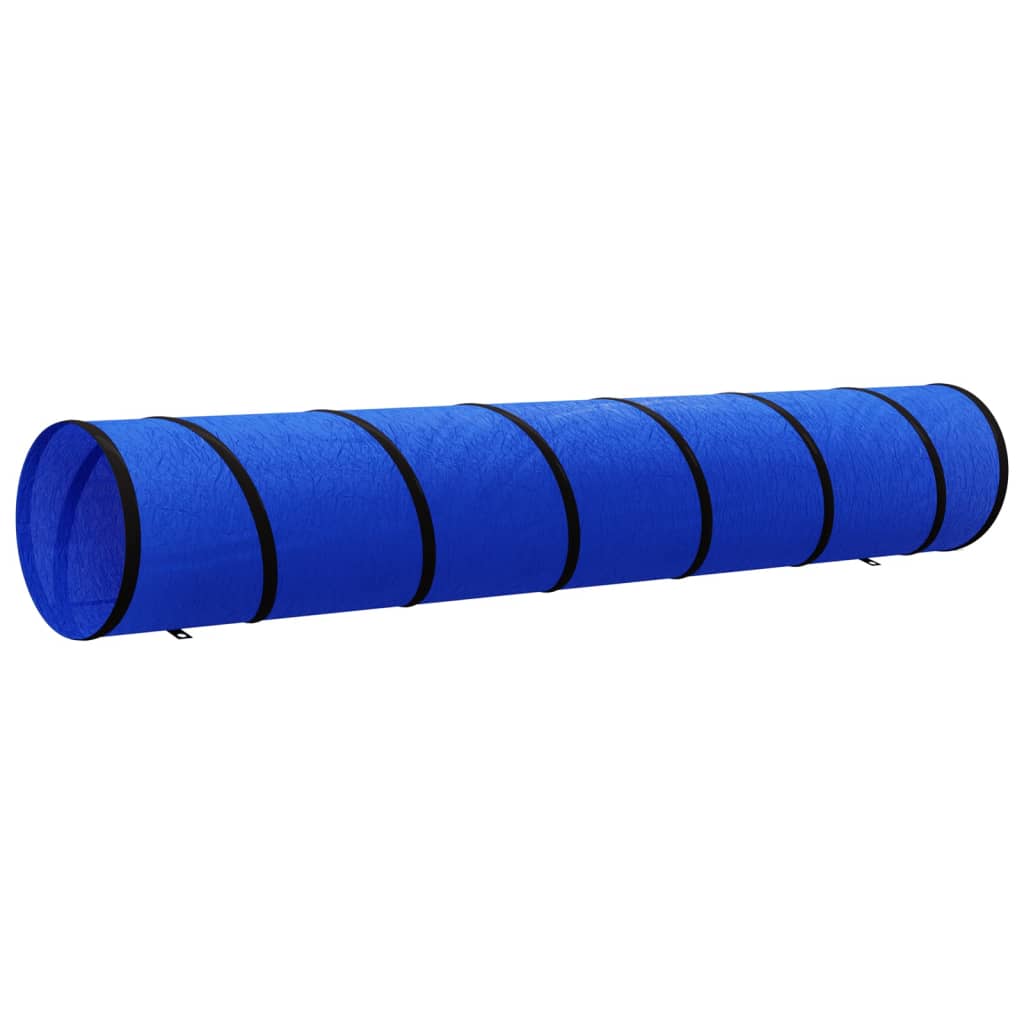 Blauer Hundetunnel Ø 50x300 cm aus Polyester