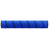 Tunnel pour chien bleu Ø 50x300 cm polyester