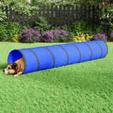 Blauer Hundetunnel Ø 50x300 cm aus Polyester