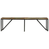 Banc 160x35x46 cm Bois massif de récupération