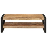 Table basse 120x55x40 cm Bois de manguier massif