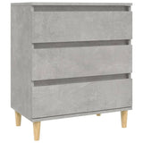 Concrete Grey Sideboard 60x35x70 cm Engineered Wood