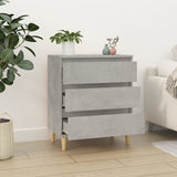 Concrete Grey Sideboard 60x35x70 cm Engineered Wood