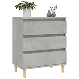 Concrete Grey Sideboard 60x35x70 cm Engineered Wood