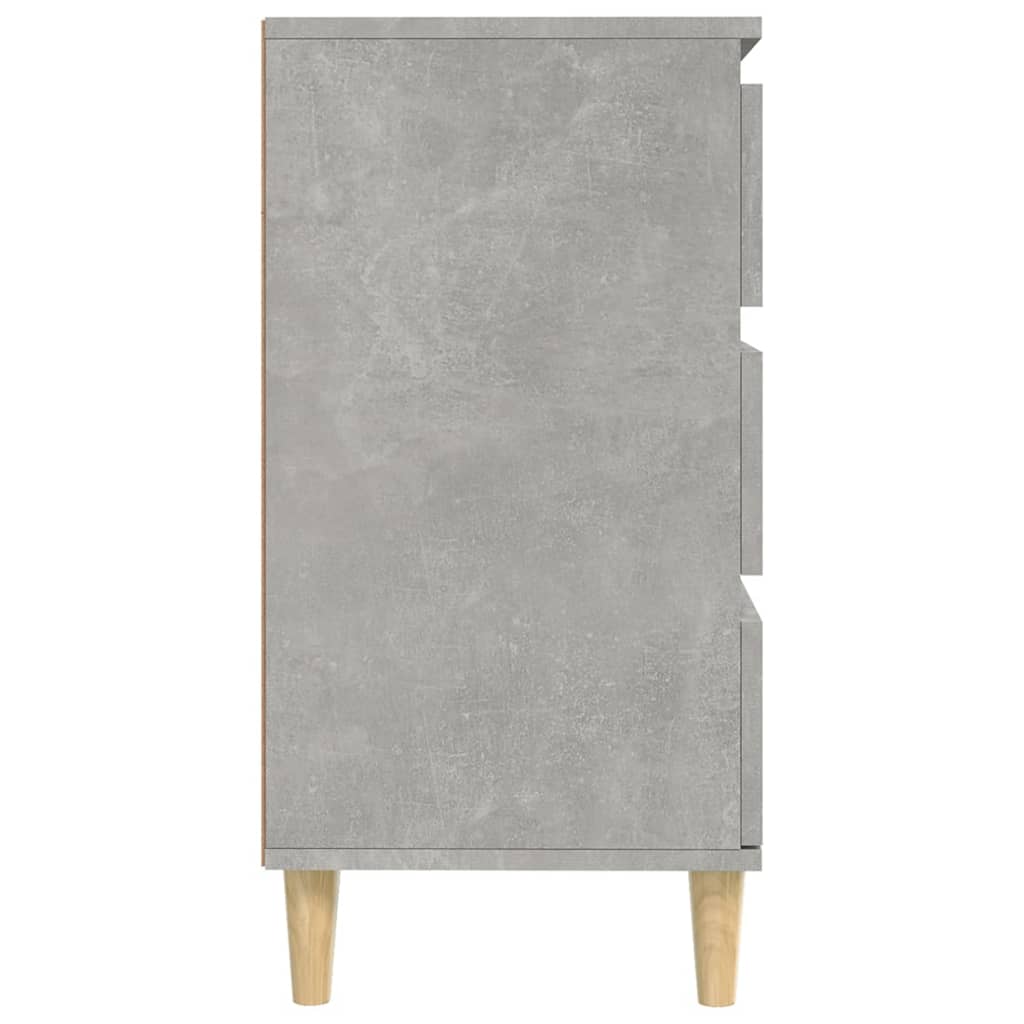 Concrete Grey Sideboard 60x35x70 cm Engineered Wood