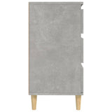 Concrete Grey Sideboard 60x35x70 cm Engineered Wood