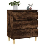 Buffet Chêne fumé 60x35x70 cm Bois d'ingénierie