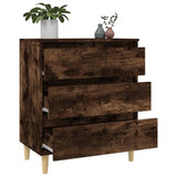 Buffet Chêne fumé 60x35x70 cm Bois d'ingénierie