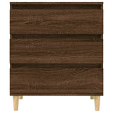 Sideboard Brown Oak 60x35x70 cm Engineered wood