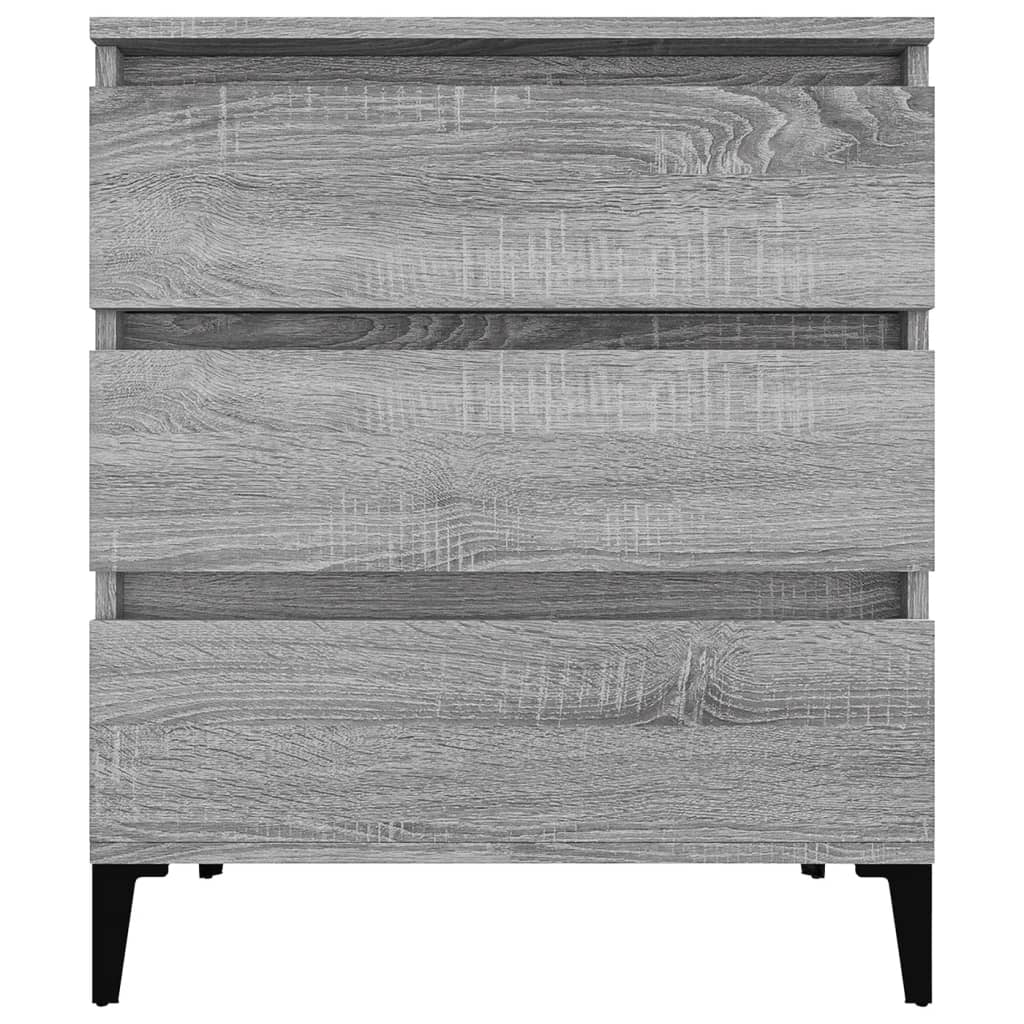 Buffet Sonoma gris 60x35x70 cm Bois d'ingénierie