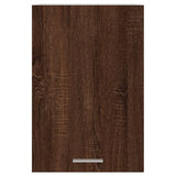 Armoire suspendue Chêne marron 39,5x31x60 cm Bois d'ingénierie