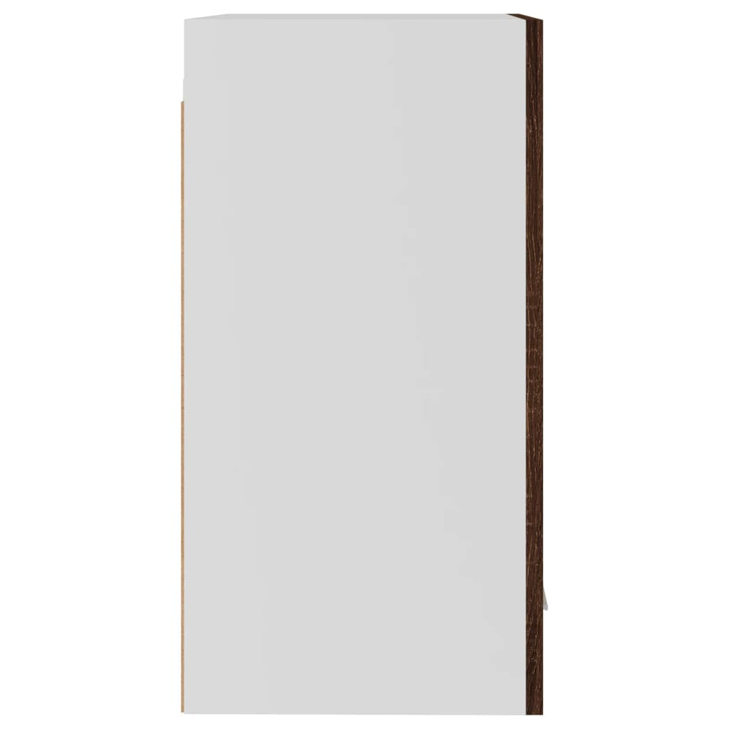 Armoire suspendue Chêne marron 39,5x31x60 cm Bois d'ingénierie