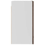 Armoire suspendue Chêne marron 39,5x31x60 cm Bois d'ingénierie