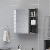 Badezimmerspiegelschrank Sonoma grau 62,5x20,5x64 cm