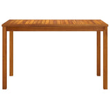 Table de jardin 110x55x67 cm Bois d'acacia solide