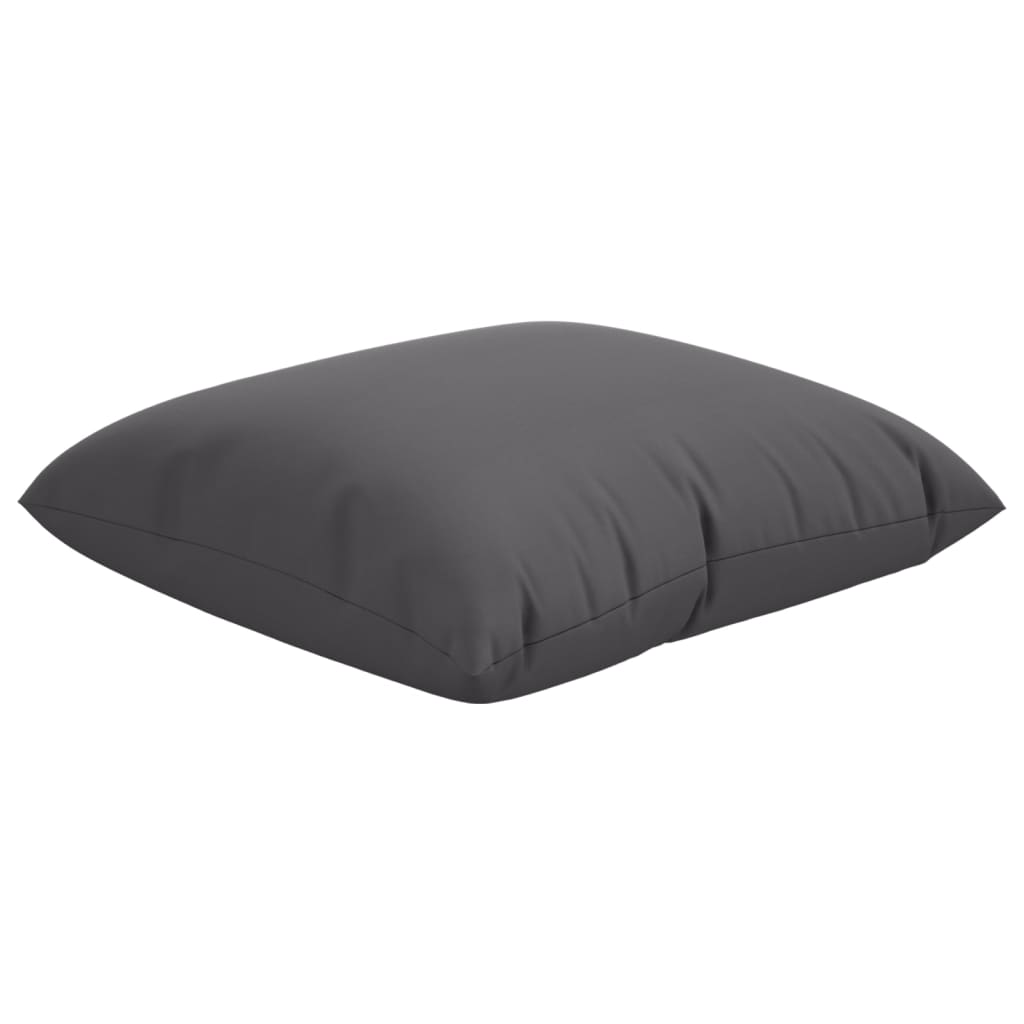 Coussins de canapé 4 pcs anthracite 40x40 cm tissu