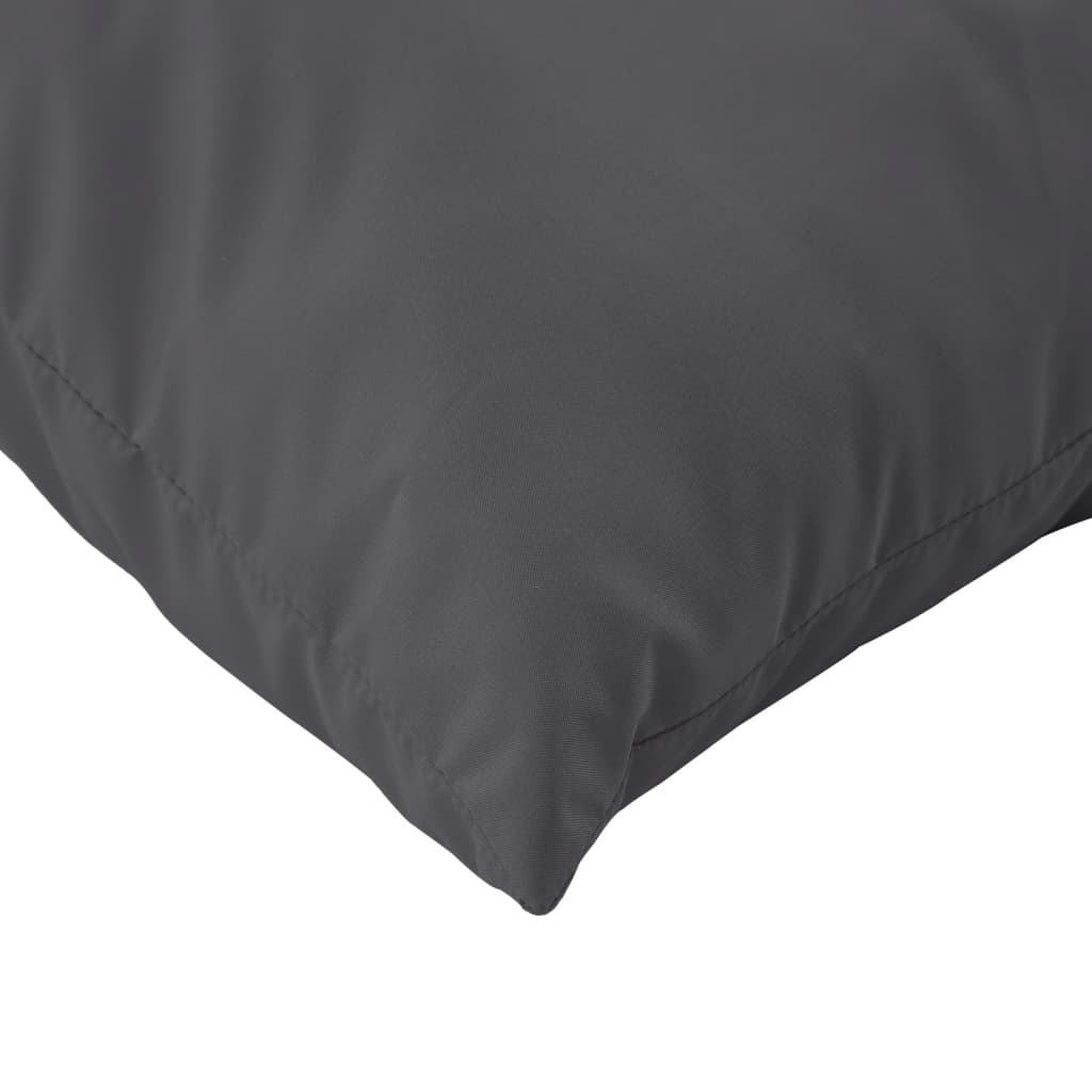 Coussins de canapé 4 pcs anthracite 40x40 cm tissu