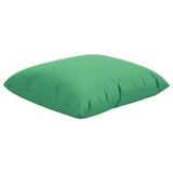 Coussins de canapé lot de 4 vert 50x50 cm tissu